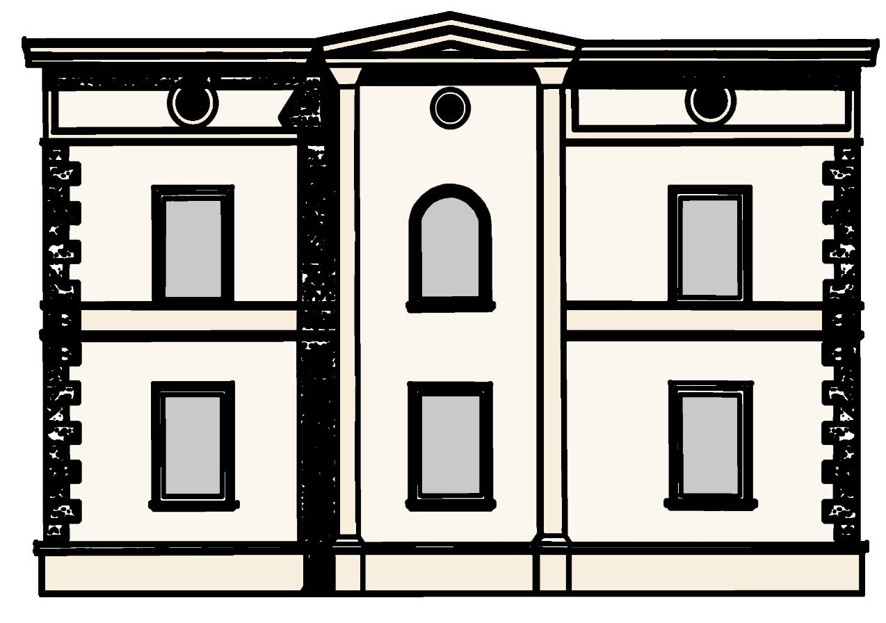 Lichthäuser in der Winterstadt